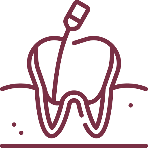 Ícone de endodontia