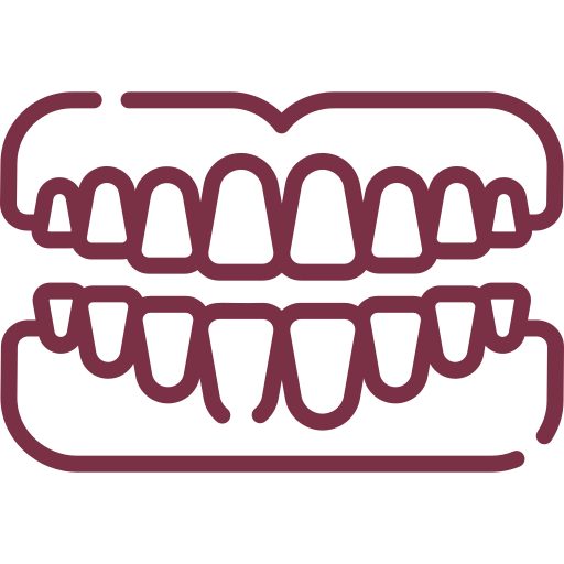 Ícone de prótese dentária